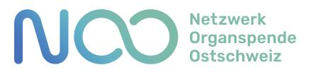 Netzwerk Organspende Ostschweiz Logo