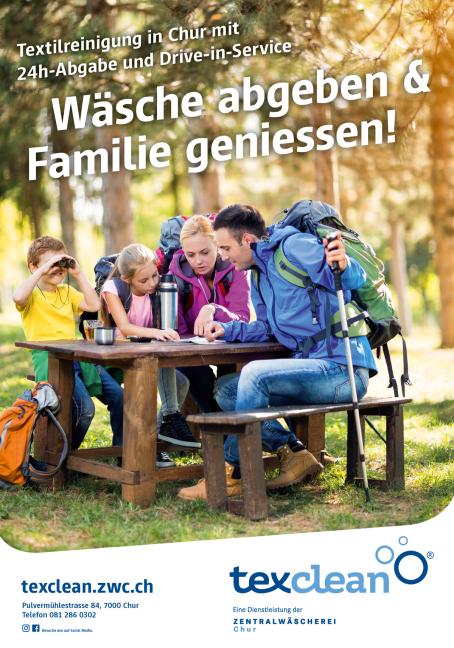 Plakat. Familie. Wandern.