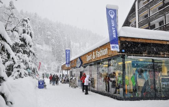 Schneefall
